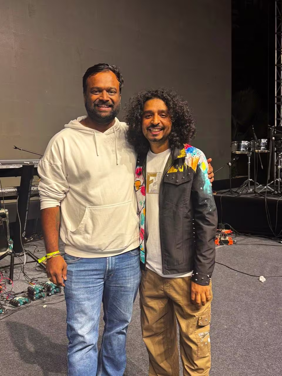 Viresh Shetty with Artist - Fourth